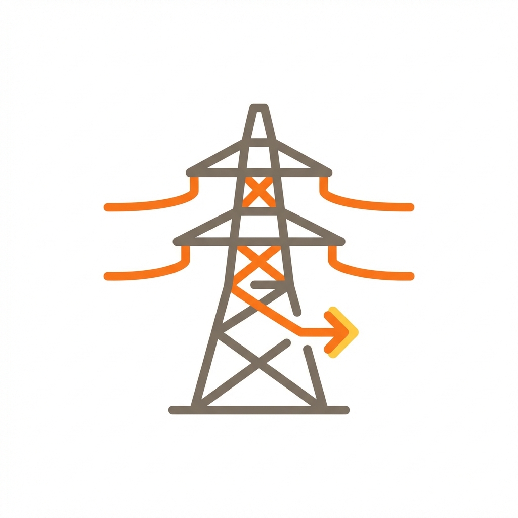 Transmission lines illustration